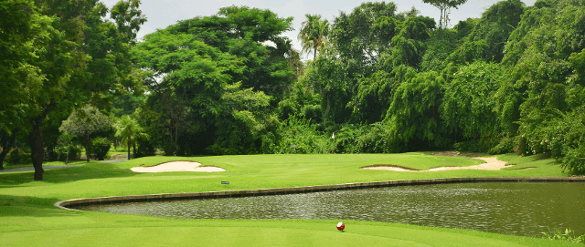 Krungthep Kreetha Golf Course course scenery - book golf tee time Thailand