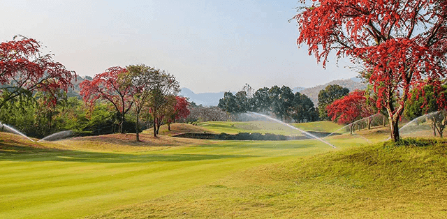 Dragon Hills Golf and Country Club clubhouse and facilities - Thailand golf