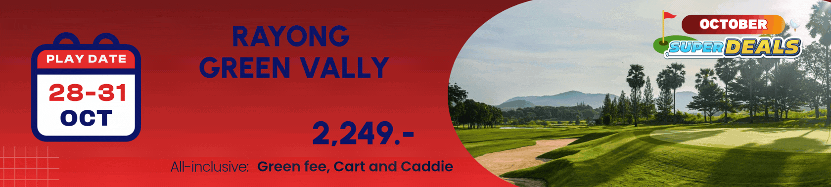 Thailand golf course special offers