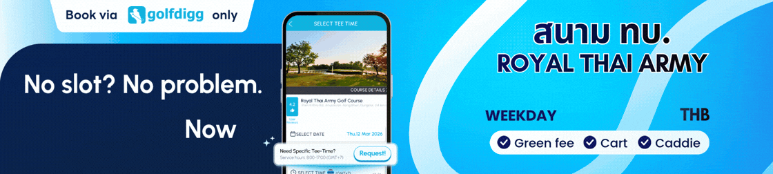 Exclusive golf promotions in Thailand