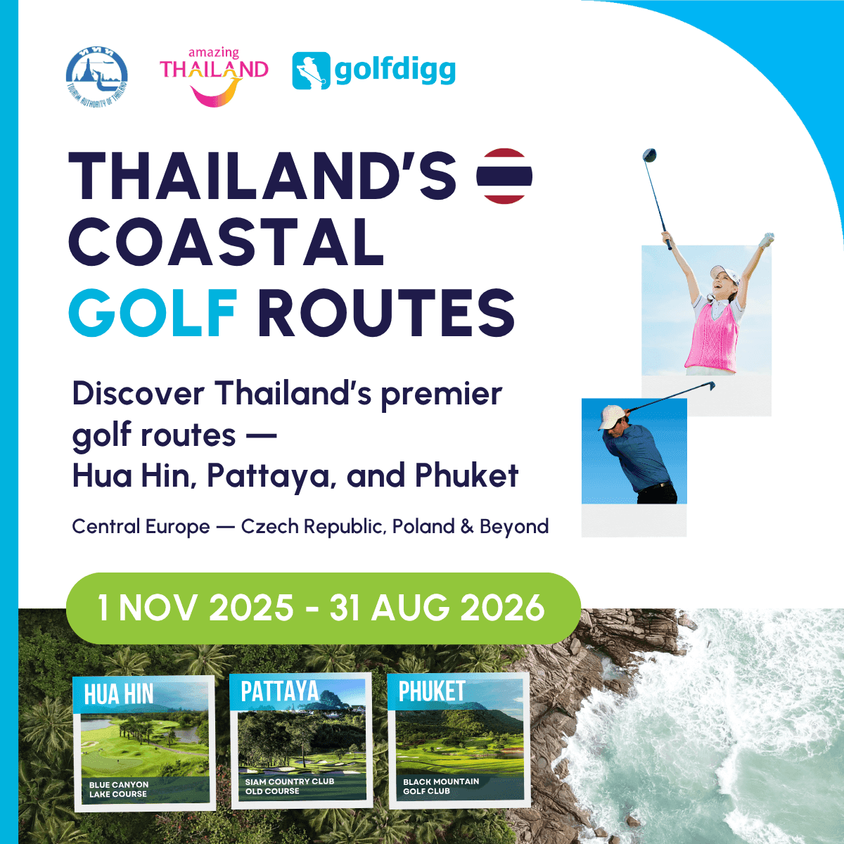 Golf articles and reviews in Thailand