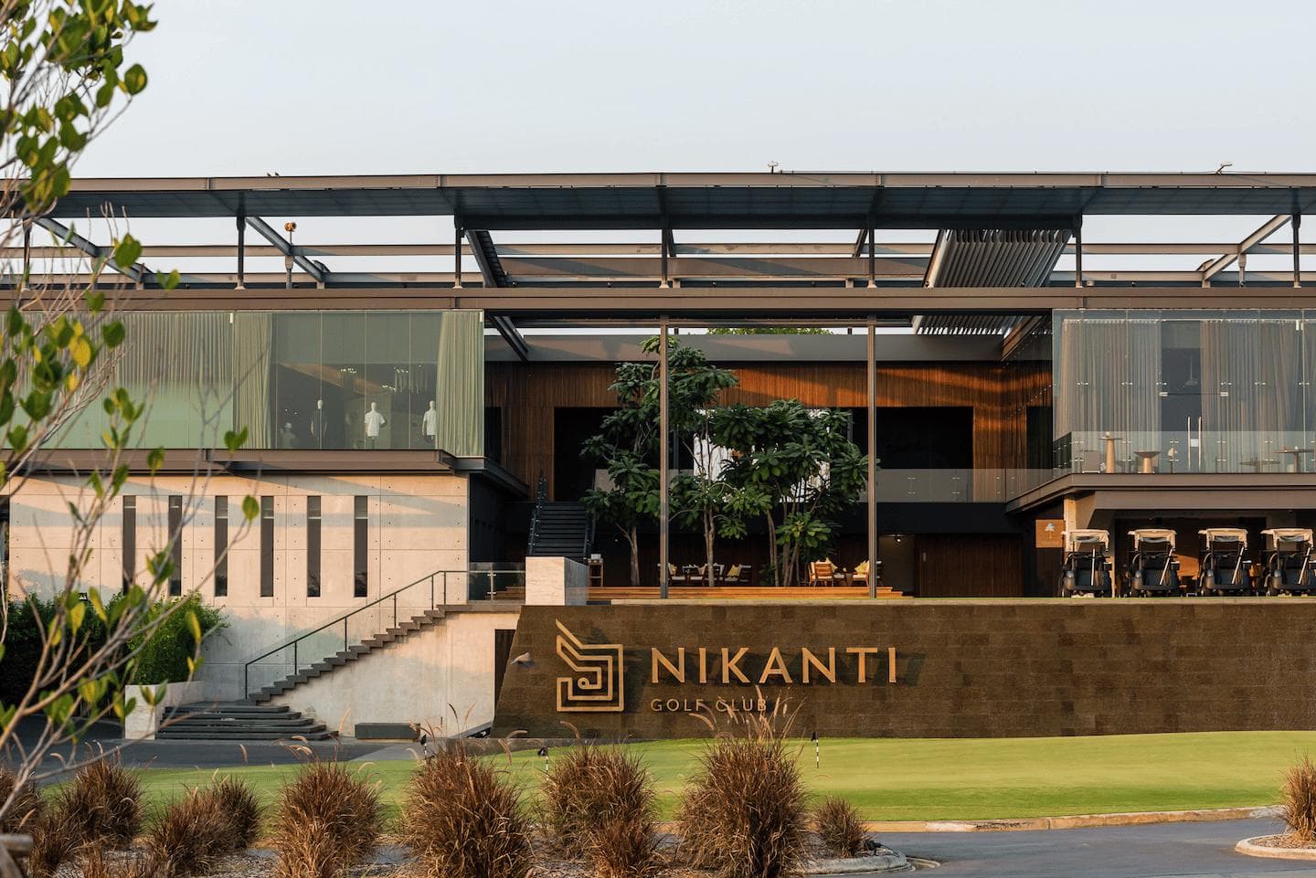 Nikanti Golf Club course scenery - book golf tee time Thailand