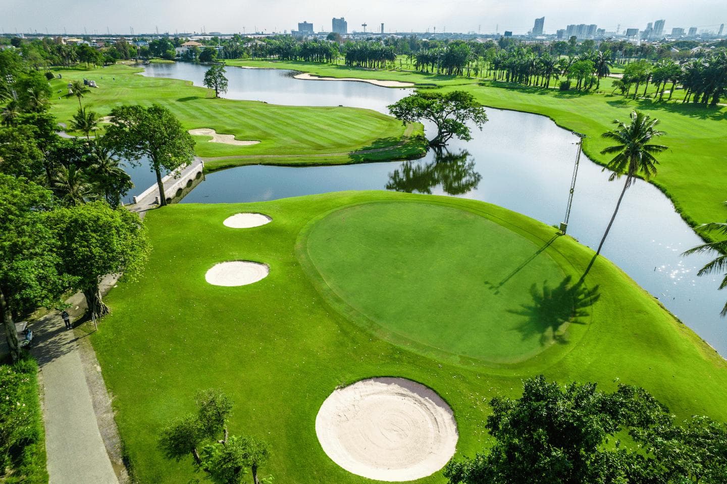 Summit Windmill Golf Club course scenery - book golf tee time Thailand