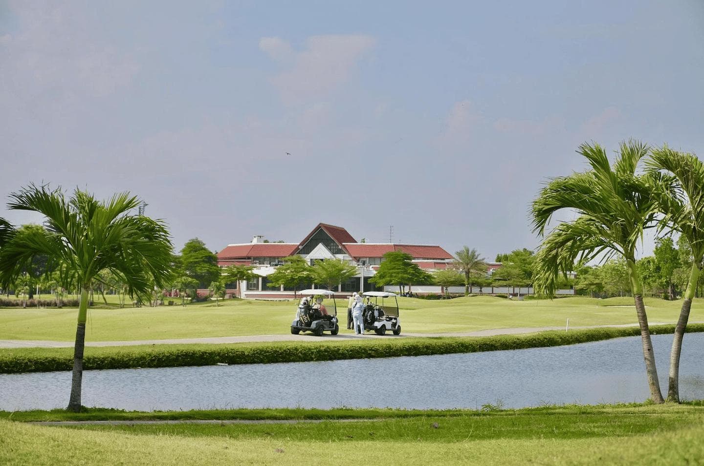 Green Valley Country Club course scenery - book golf tee time Thailand