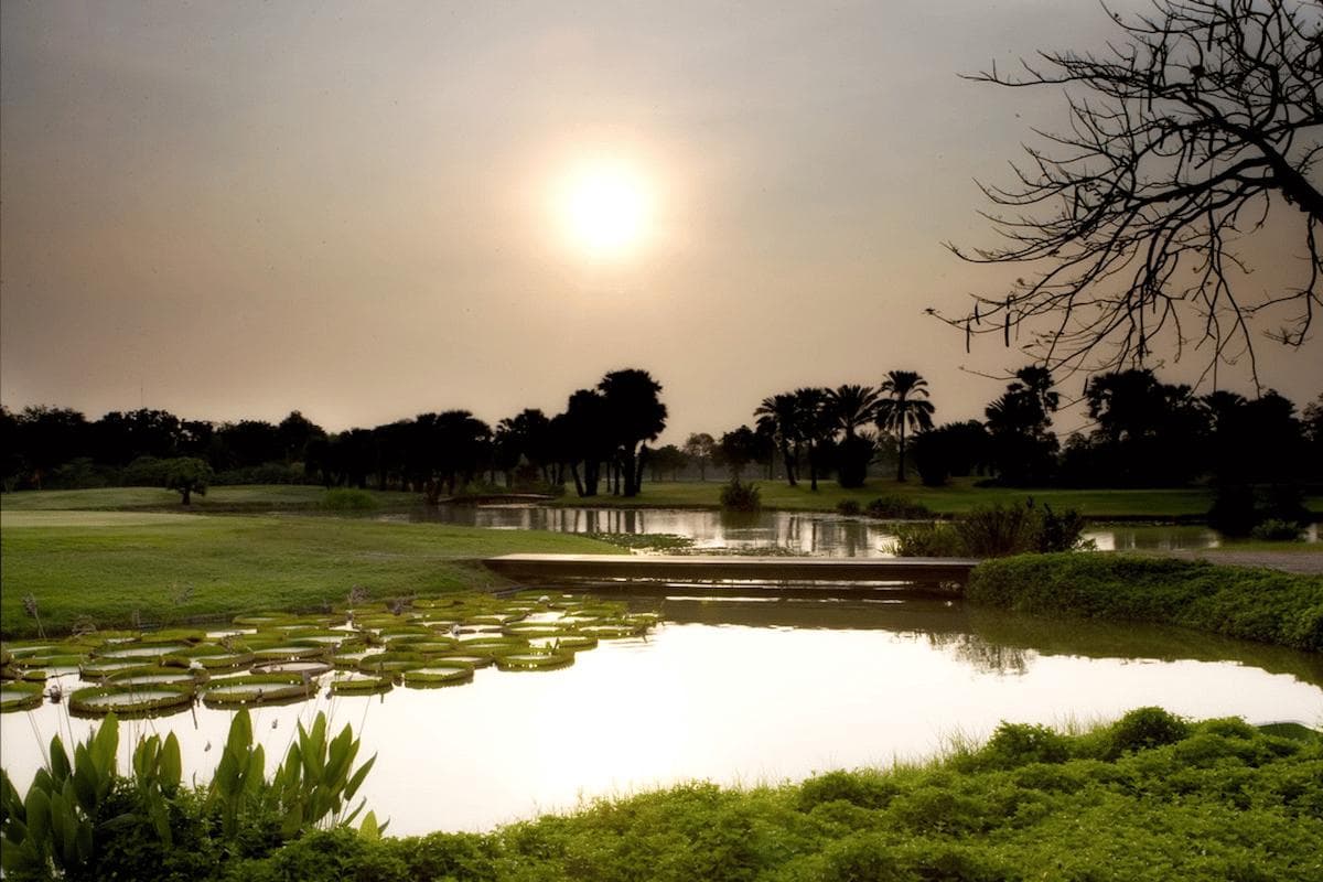 Krung Kavee Golf & Country Club Estate course scenery - book golf tee time Thailand