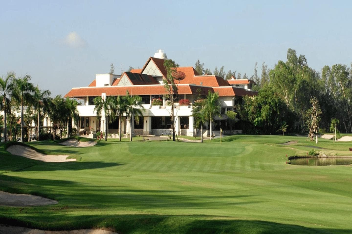 Muang Kaew Golf Club course scenery - book golf tee time Thailand