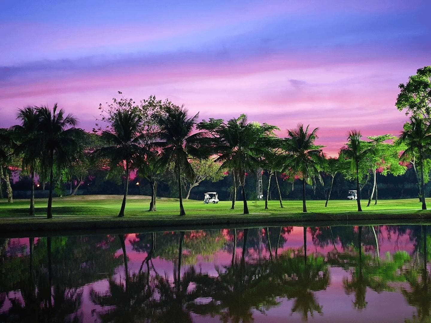 Pinehurst Golf & Country Club course scenery - book golf tee time Thailand