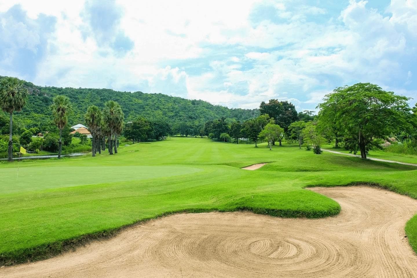 Palm Hills Golf Club And Residence fairway and green - golf course Thailand