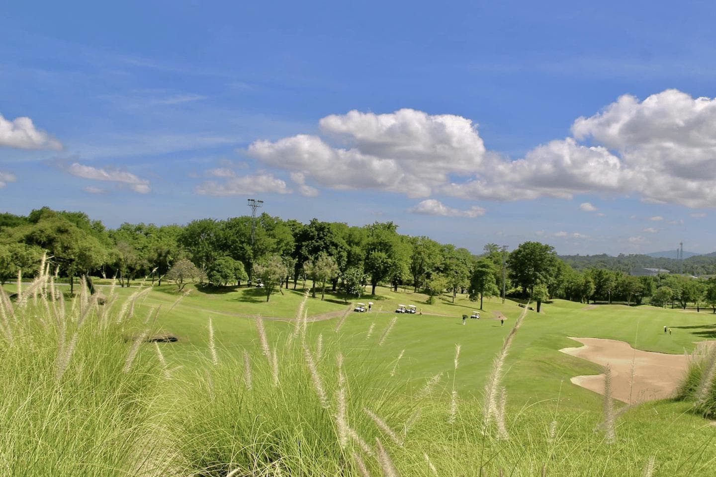 Laem Chabang International Country Club course scenery - book golf tee time Thailand