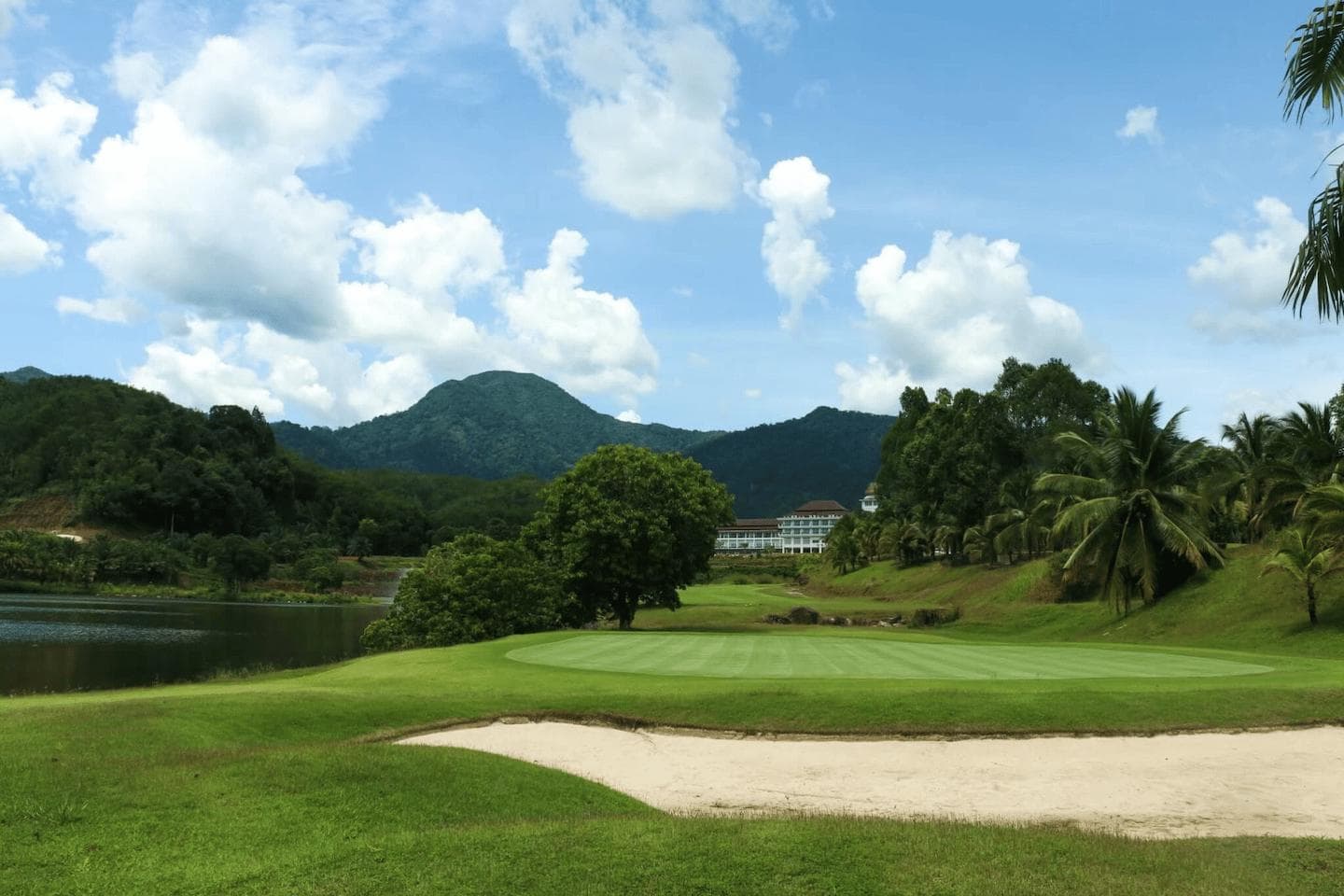 Katathong Golf Resort & Spa course scenery - book golf tee time Thailand