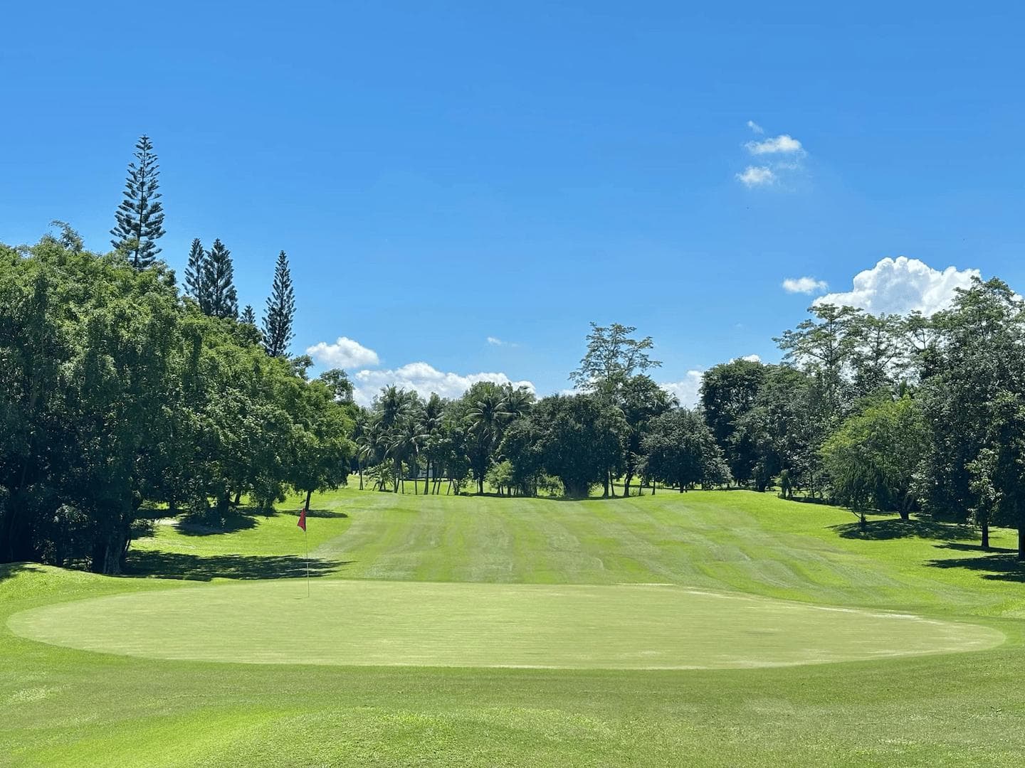 The Royal Chiangmai Golf Resort course scenery - book golf tee time Thailand