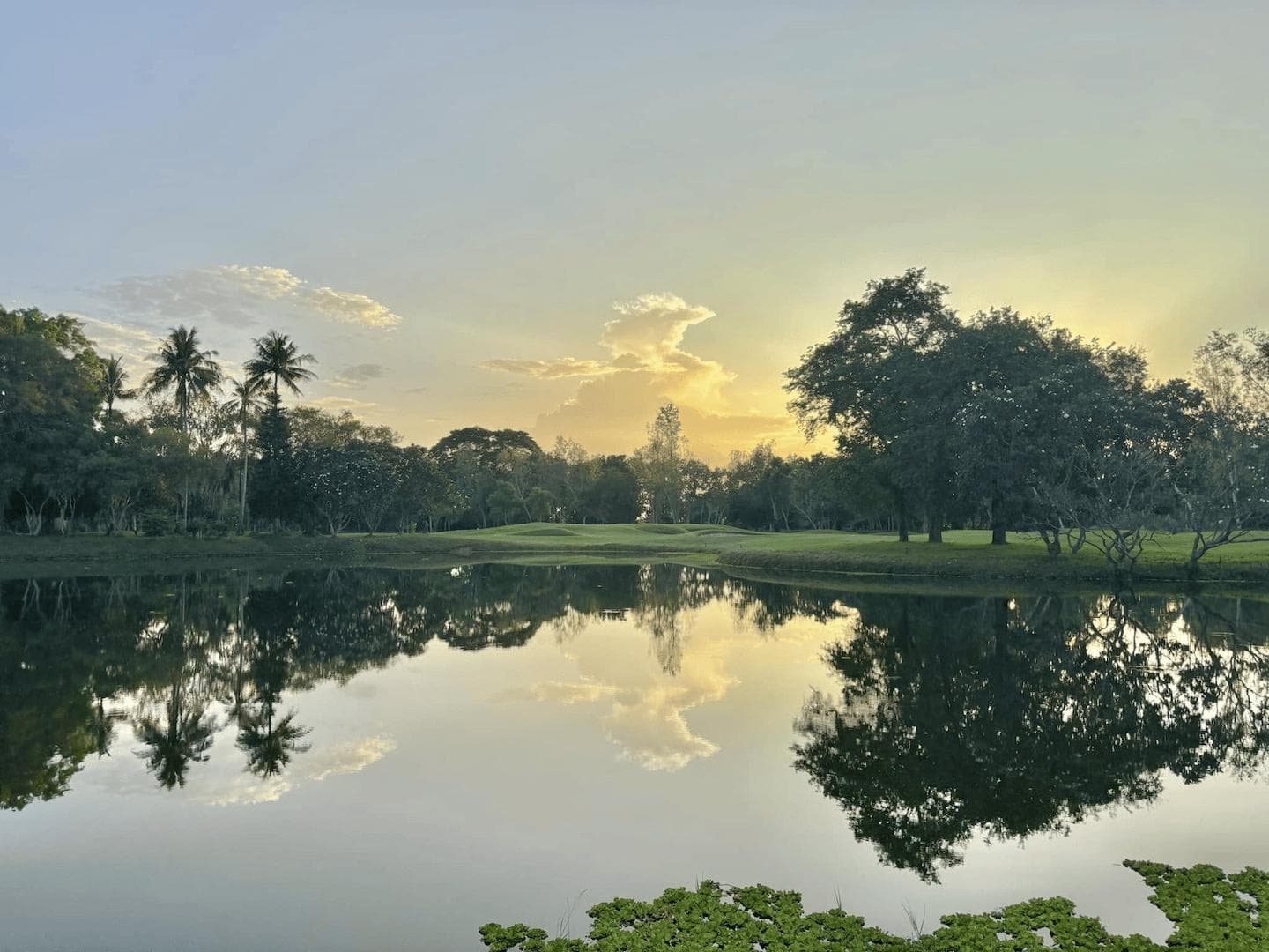 The Royal Chiangmai Golf Resort fairway and green - golf course Thailand