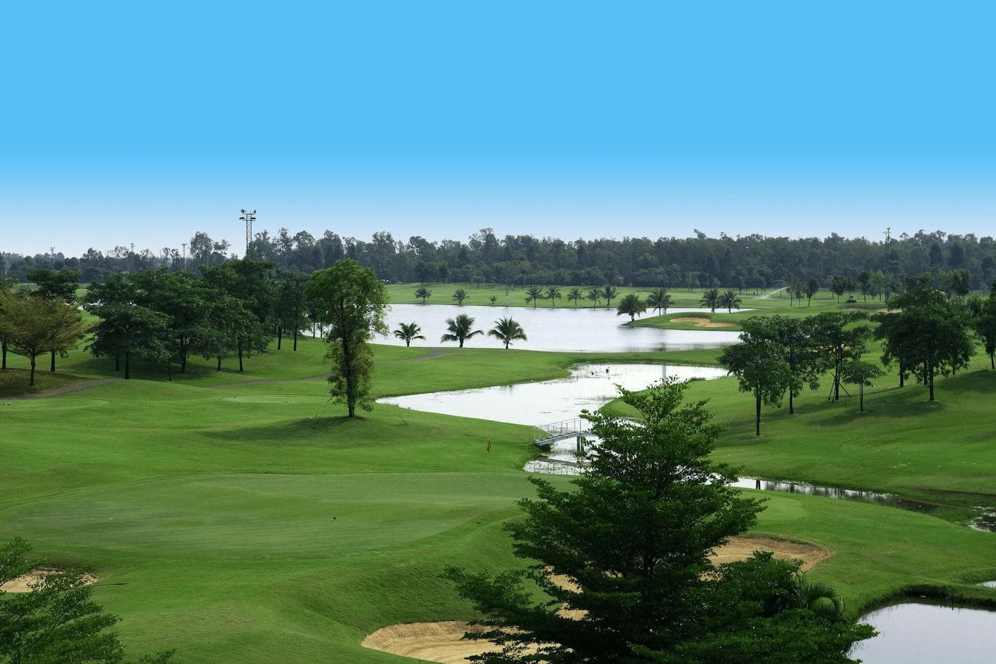 Rachakram Golf Club course scenery - book golf tee time Thailand