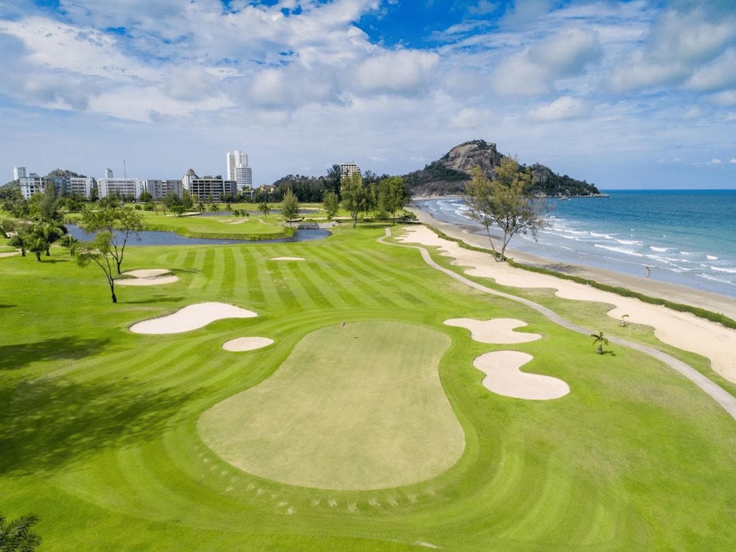 Seapine Golf Course course scenery - book golf tee time Thailand
