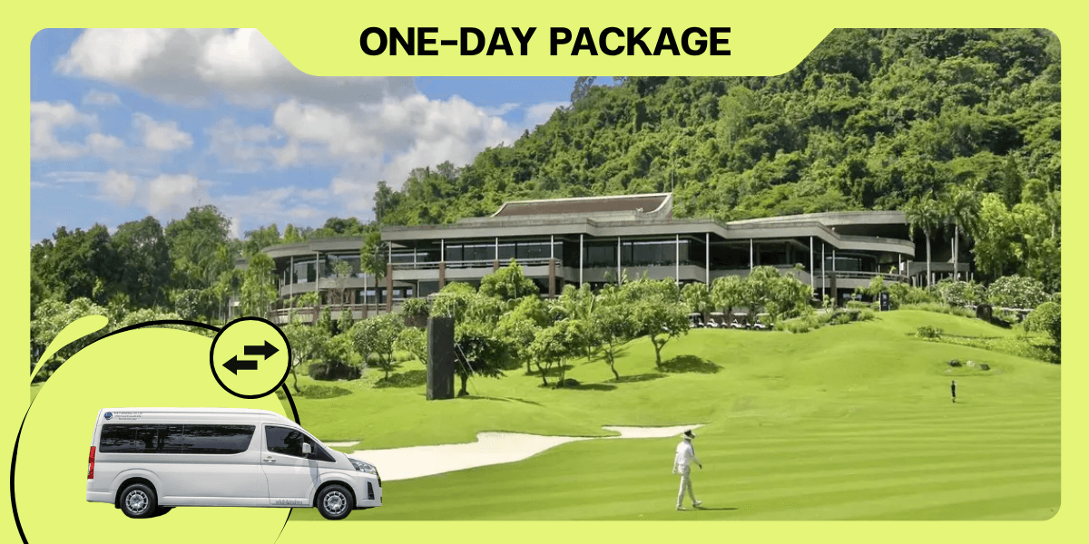 Exclusive golf experience with  [ONE DAY GOLF TRIP] : Bangkok ⇄ Laem Chabang (Pattaya)