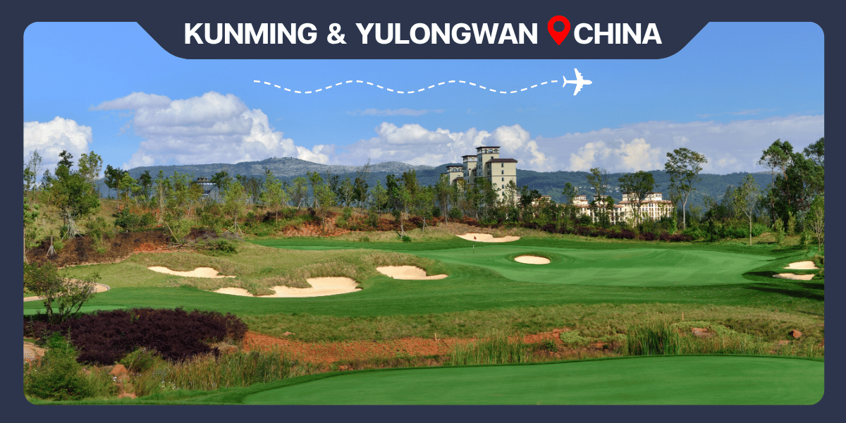 Exclusive golf experience with KUNMING GOLF SPRINGCITY & YULONGWAN
