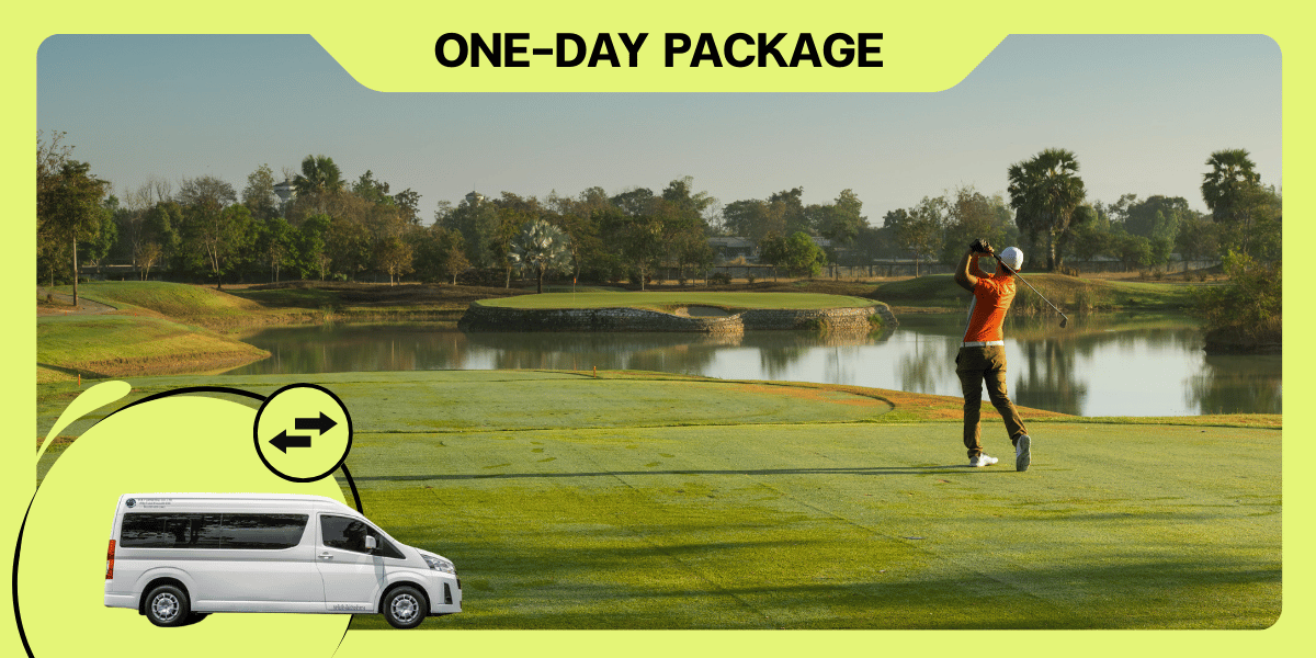 Exclusive golf experience with [ONE DAY GOLF] : Airport or Hotel ⇄ Gassan Legacy Golf Club (Lamphun)