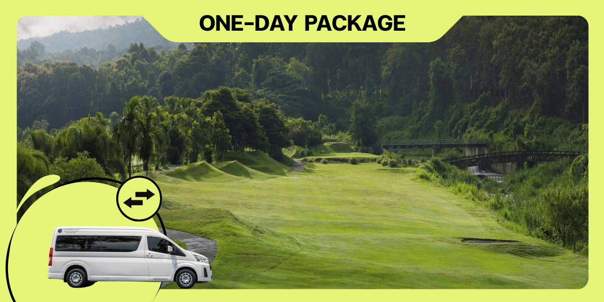 Exclusive golf experience with [ONE DAY GOLF] : Airport or Hotel ⇄ Gassan Khuntan Golf Resort (Lamphun)