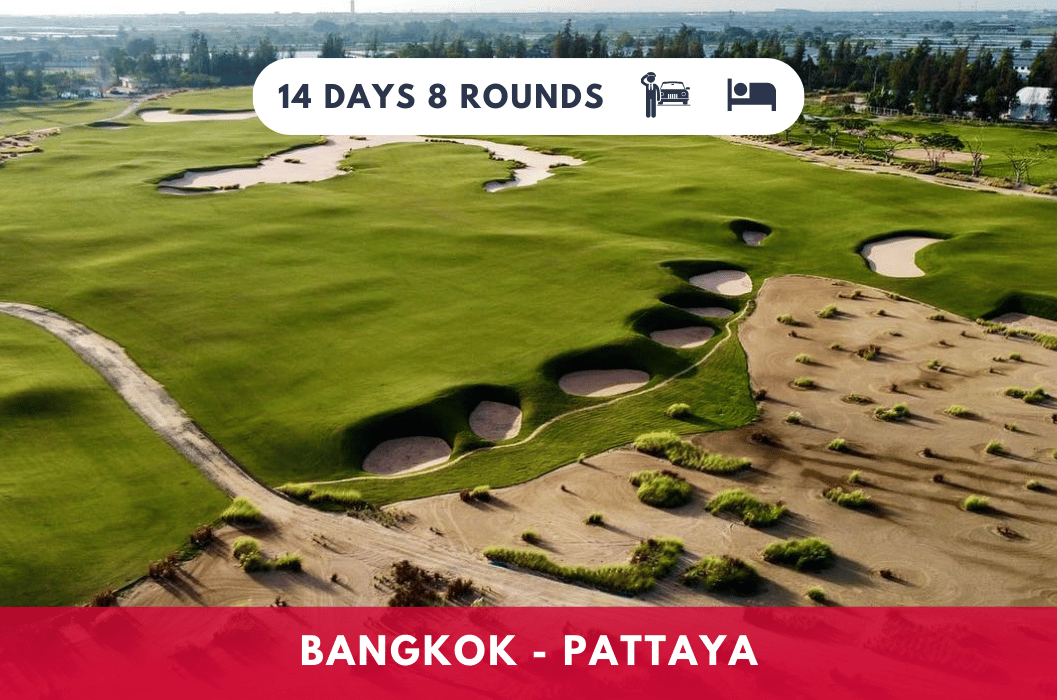 Exclusive golf experience with PATTAYA 14D 13N x PULLMAN PATTAYA HOTEL G + RADISSON BLU PLAZA BANGKOK