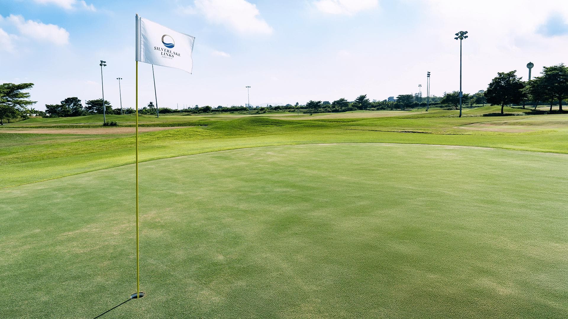 Silverlake Links Golf Club course scenery - book golf tee time Thailand