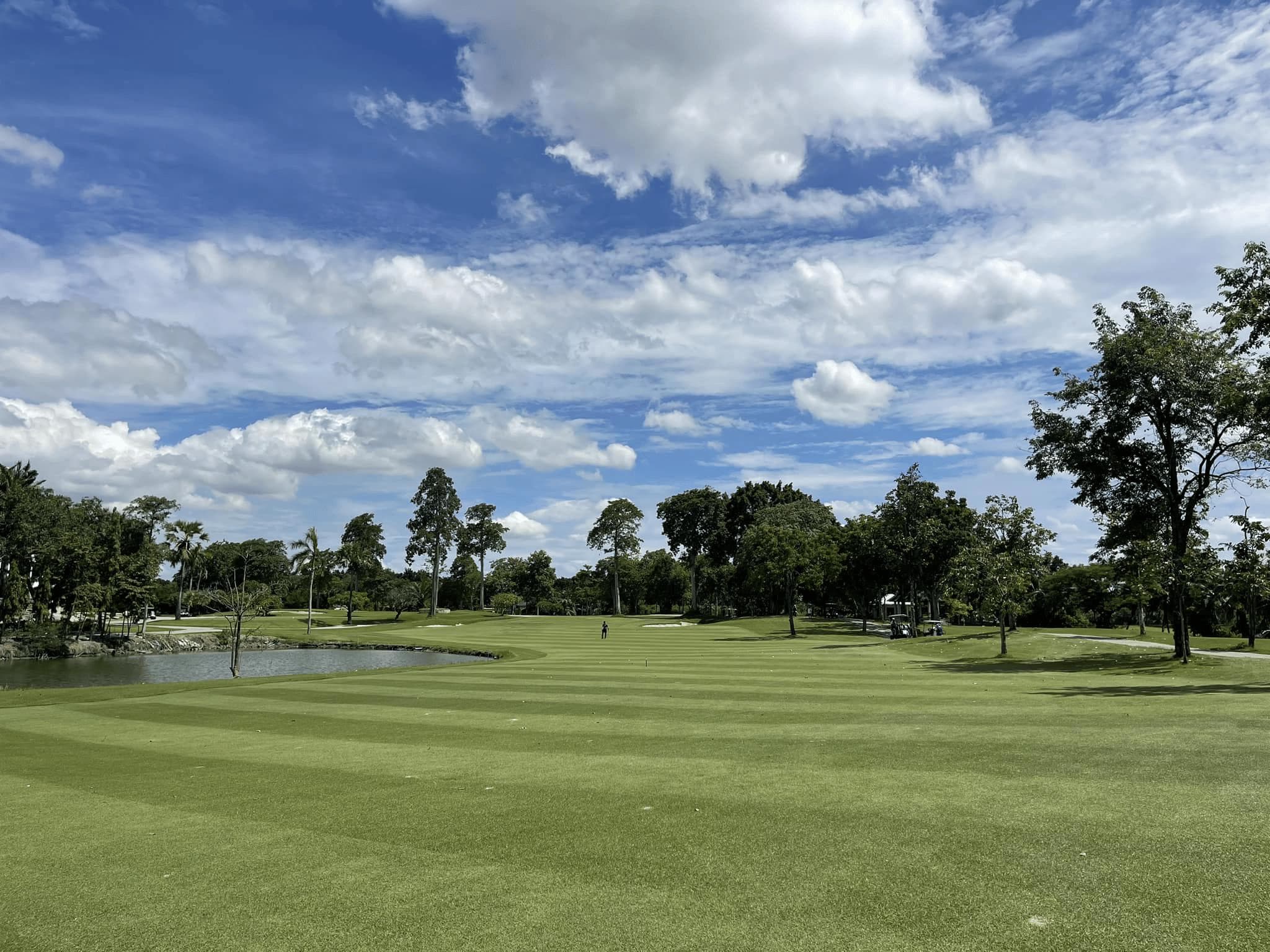 The Pomelo Golf Club course scenery - book golf tee time Thailand