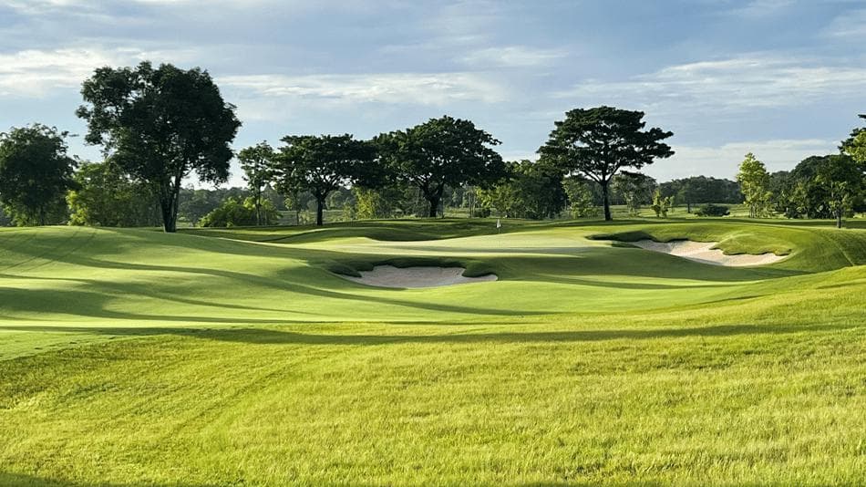 Stonehill Golf Club fairway and green - golf course Thailand