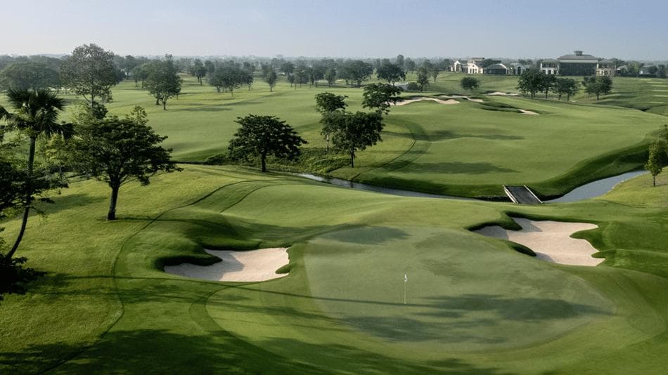 Stonehill Golf Club course scenery - book golf tee time Thailand
