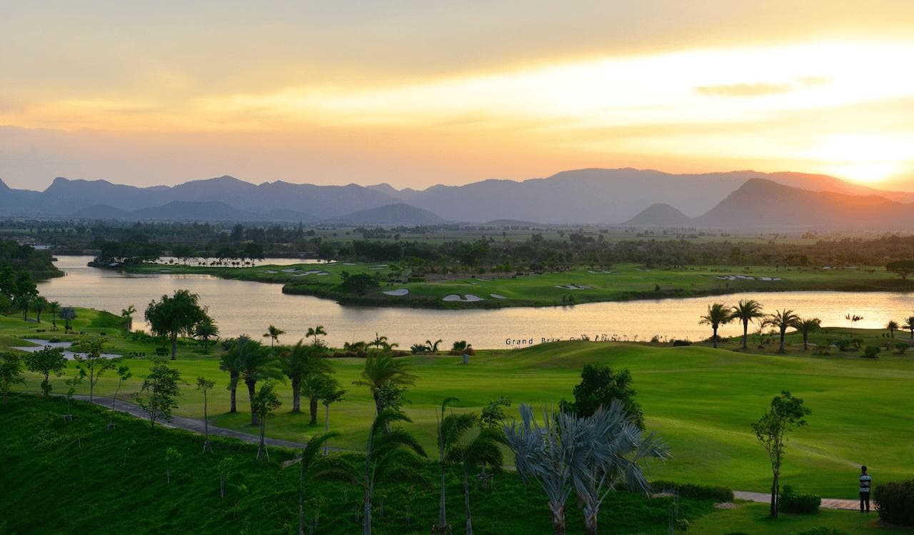 Grand Prix Golf Club golf course, Bo phloi - Kanchanaburi