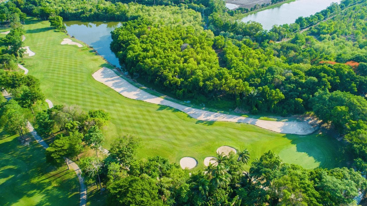 Subhapruek Golf Club course scenery - book golf tee time Thailand