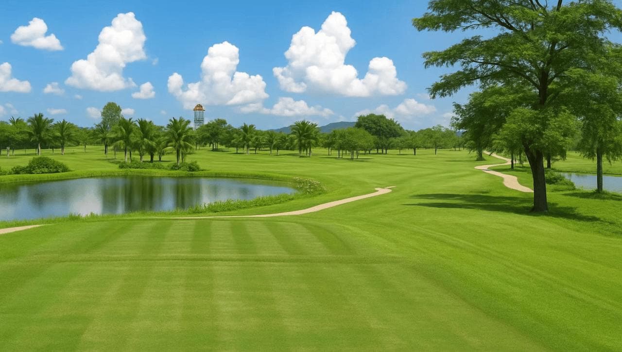 Happy City Golf & Resort golf course, Wiangchai - Chiang Rai