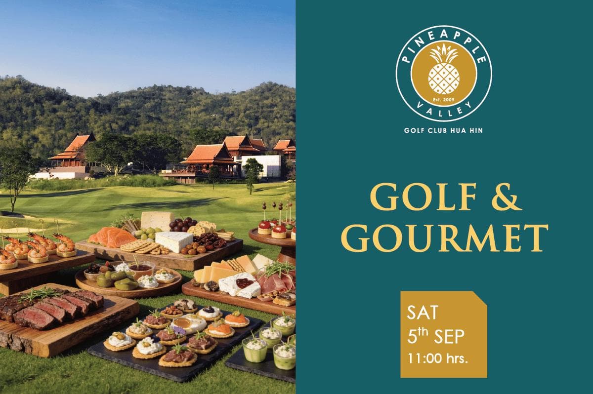 Premium golf experience at Pineapple Valley GOLF & GOURMET 2026