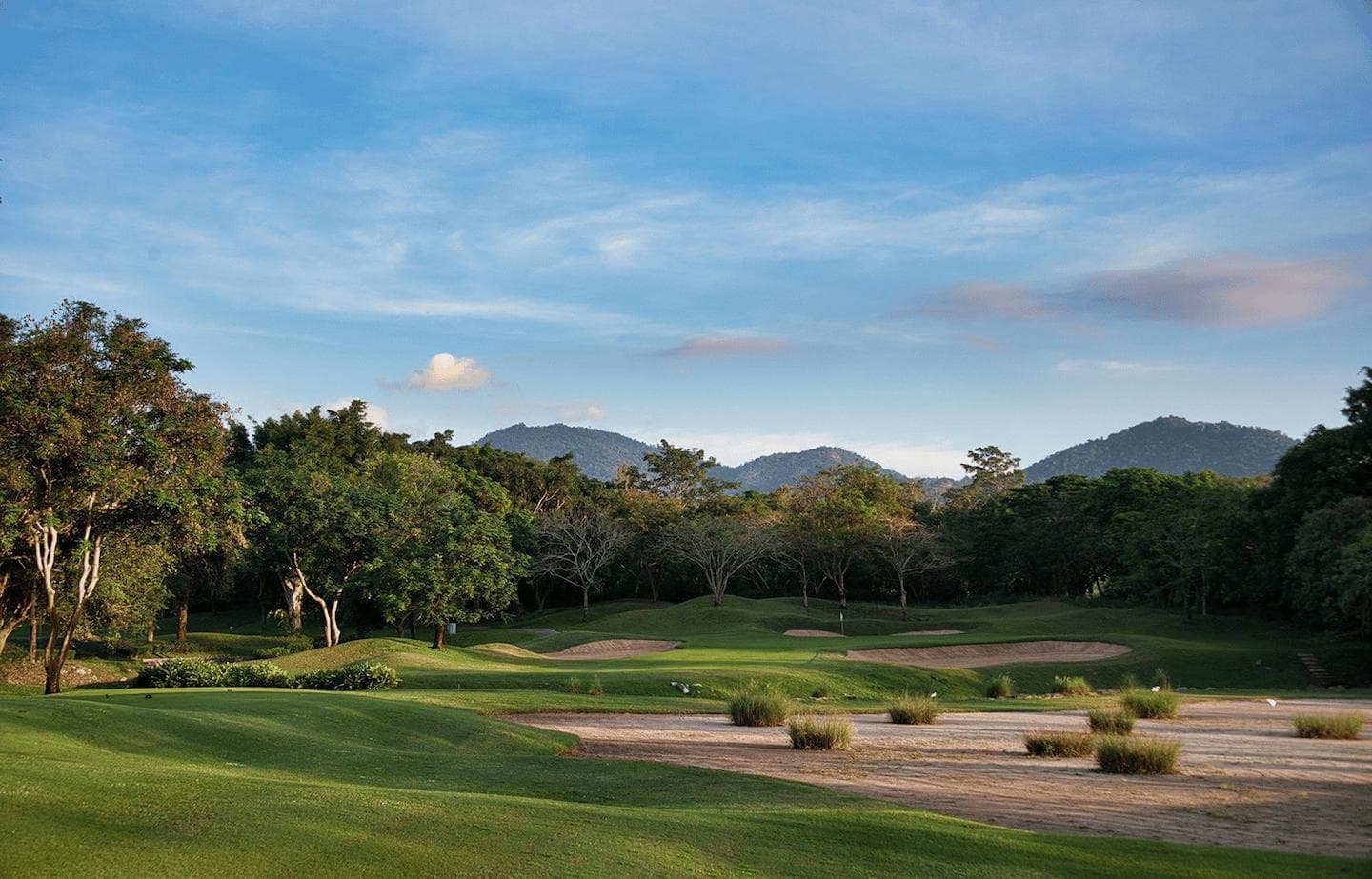 Springfield Royal Country Club fairway and green - golf course Thailand