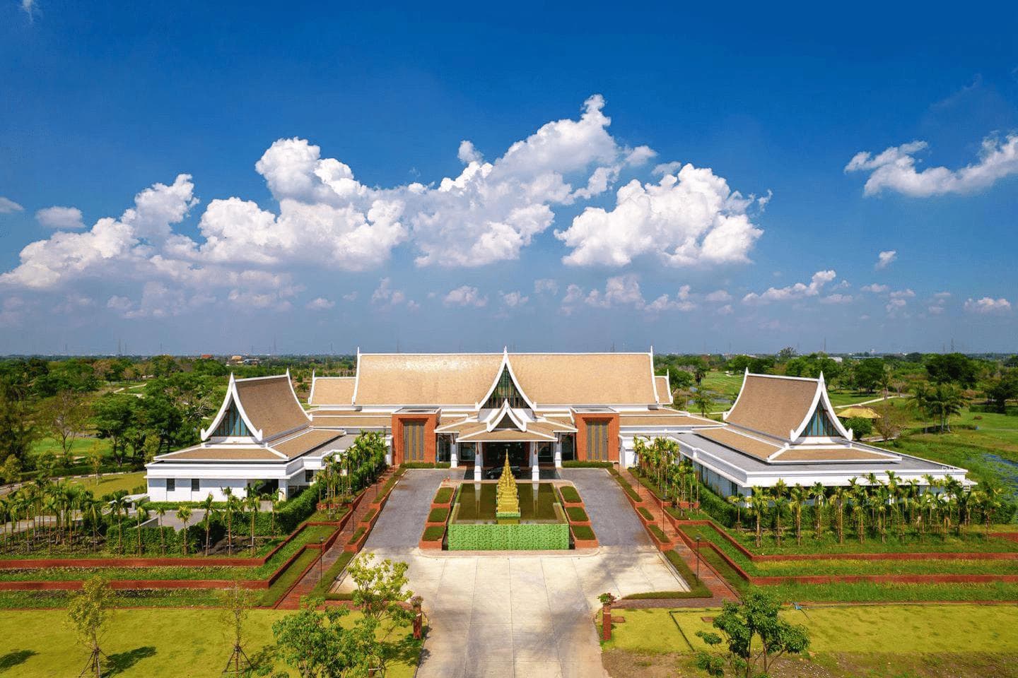 The Wangnoi course scenery - book golf tee time Thailand