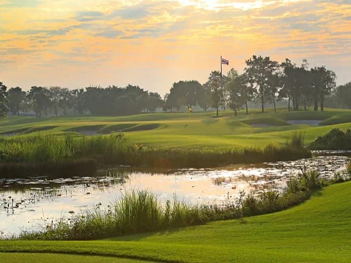 Ayodhya Links course scenery - book golf tee time Thailand